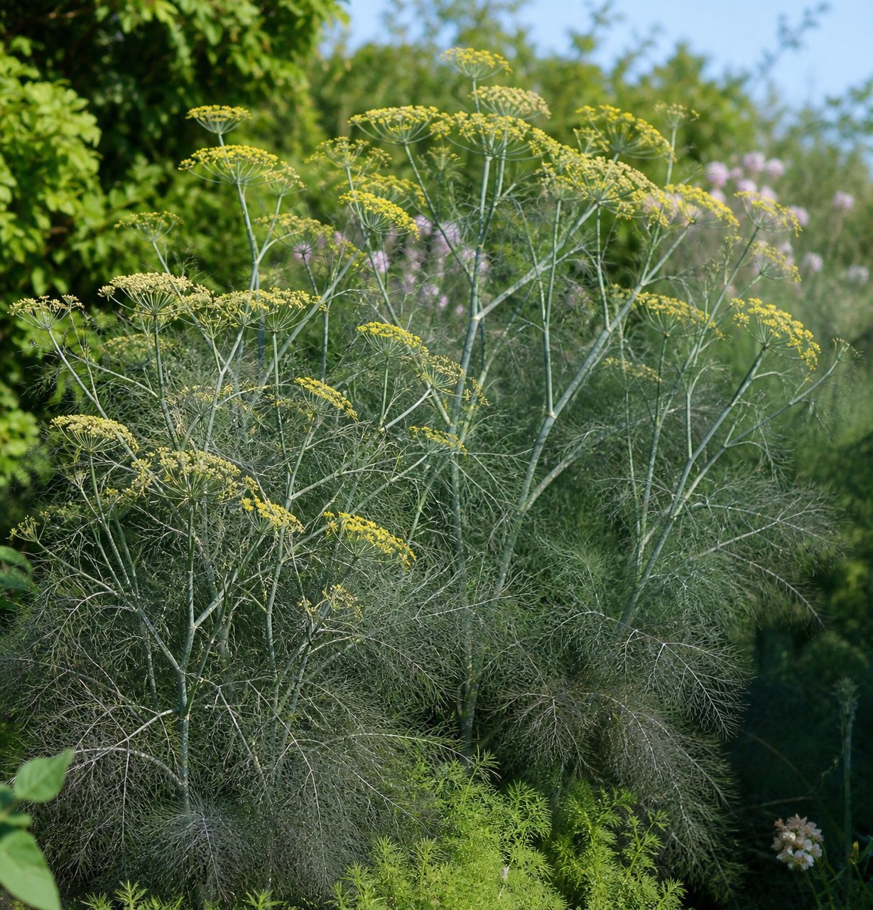 KOPER WŁOSKI BRĄZOWY SMOKEY - FOENICULUM VULGARE SMOKEY - obrazek 2